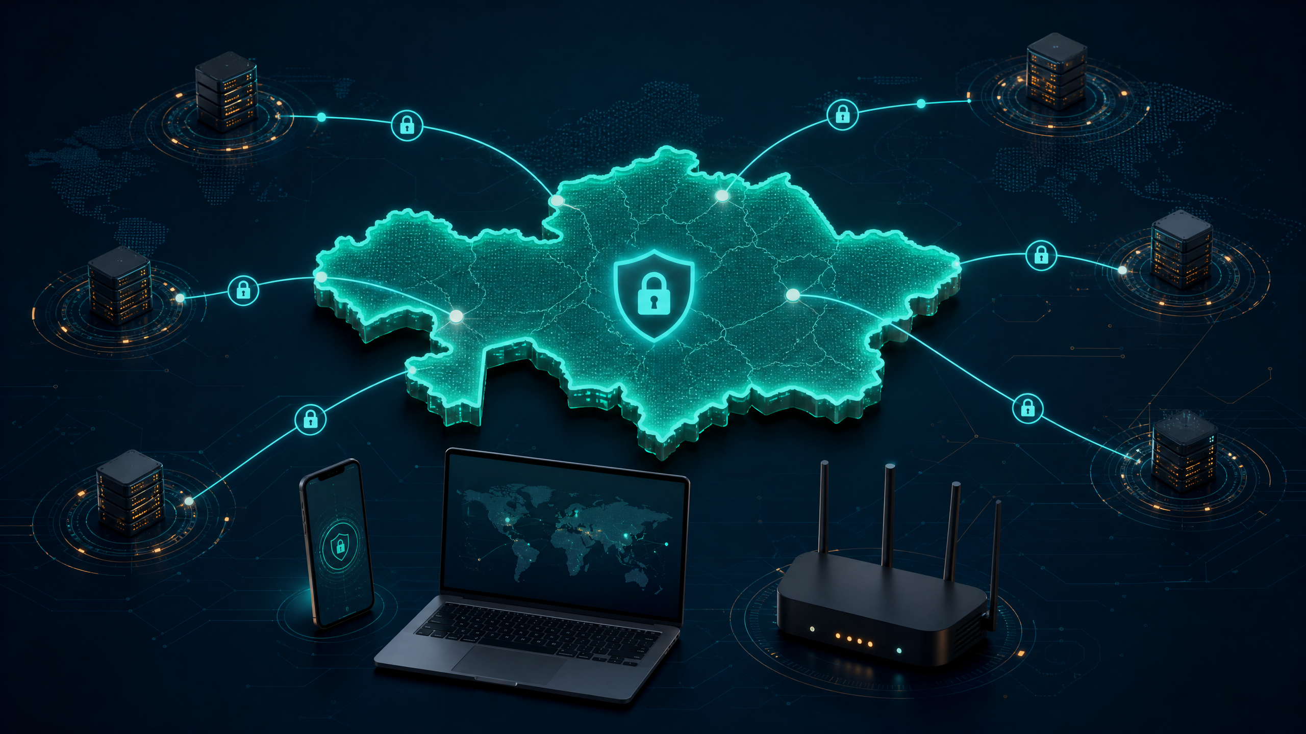 Иллюстрация: как выбрать VPN из Казахстана в 2026 году