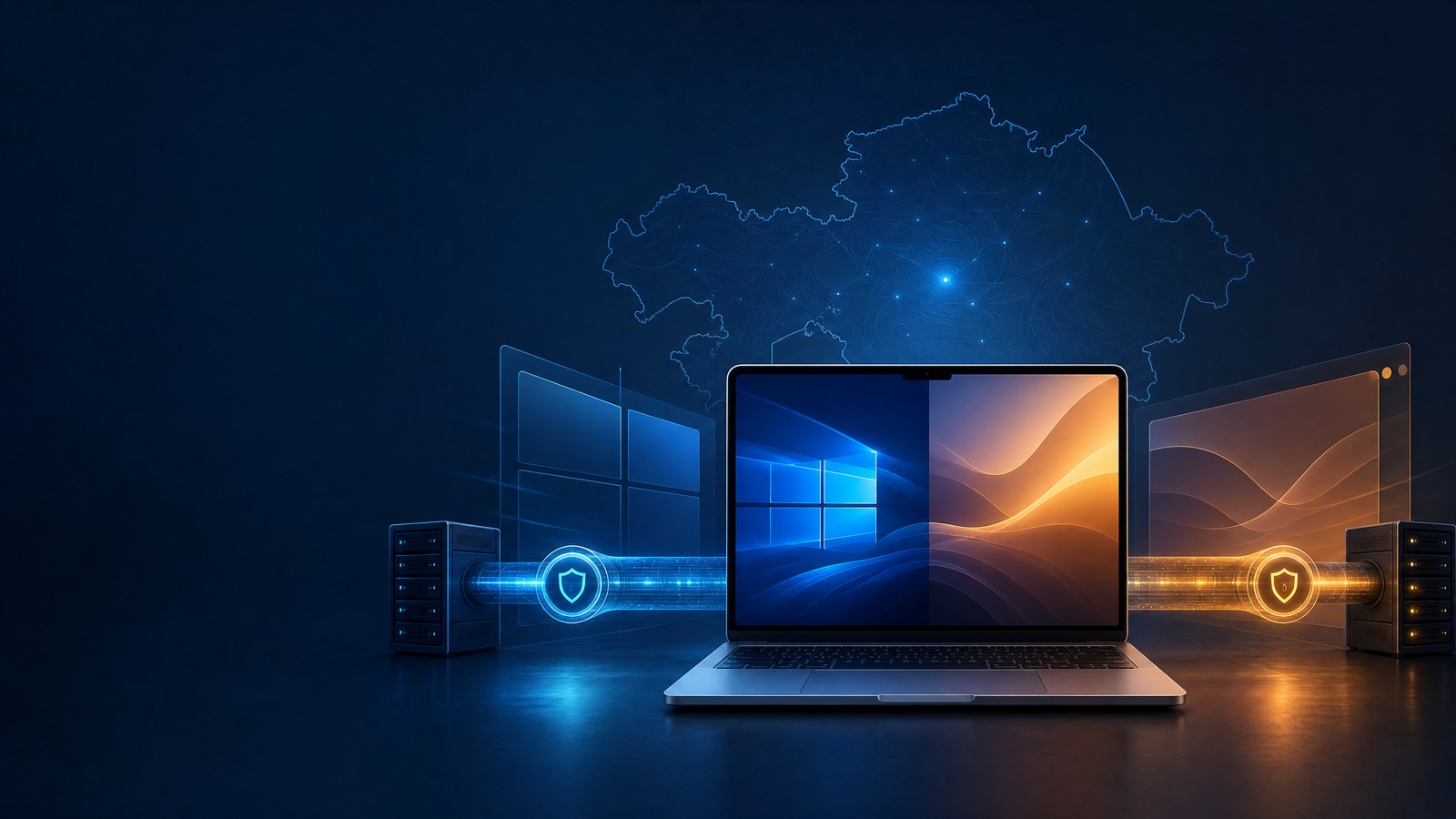 VPN для компьютера на Windows и macOS в Казахстане